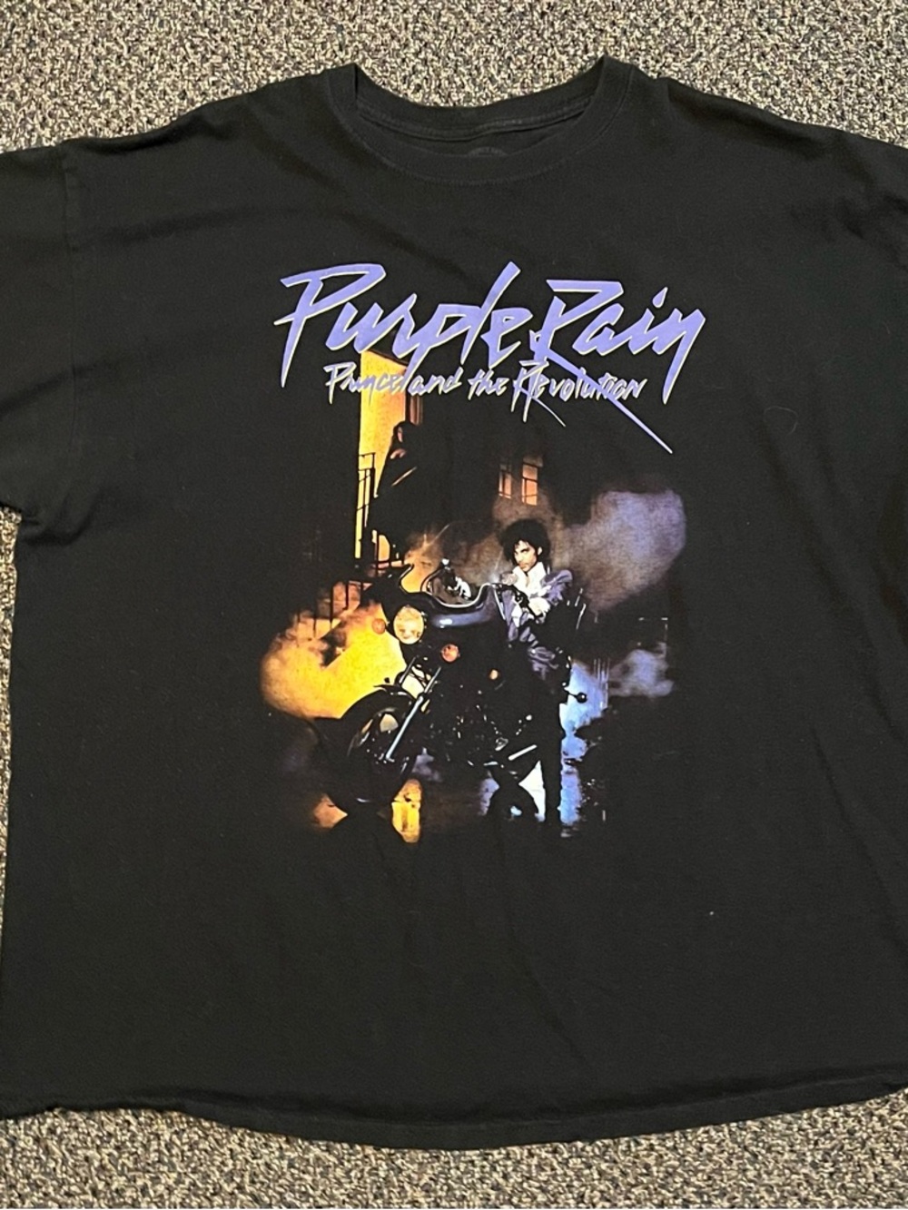 Prince and the Revolution Black Graphic Tee